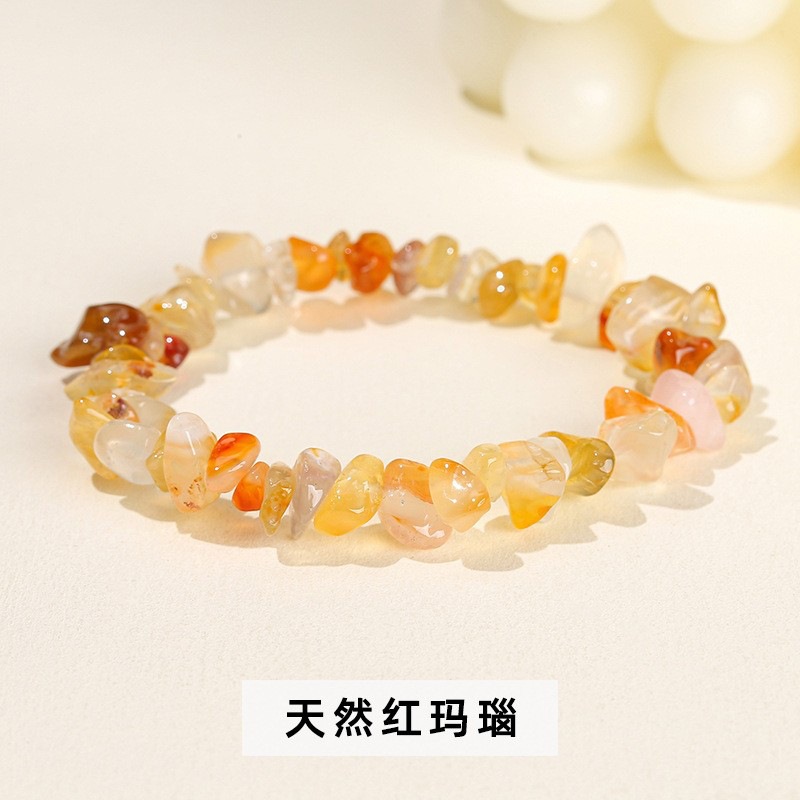 Organic onyx bracelet natural stone