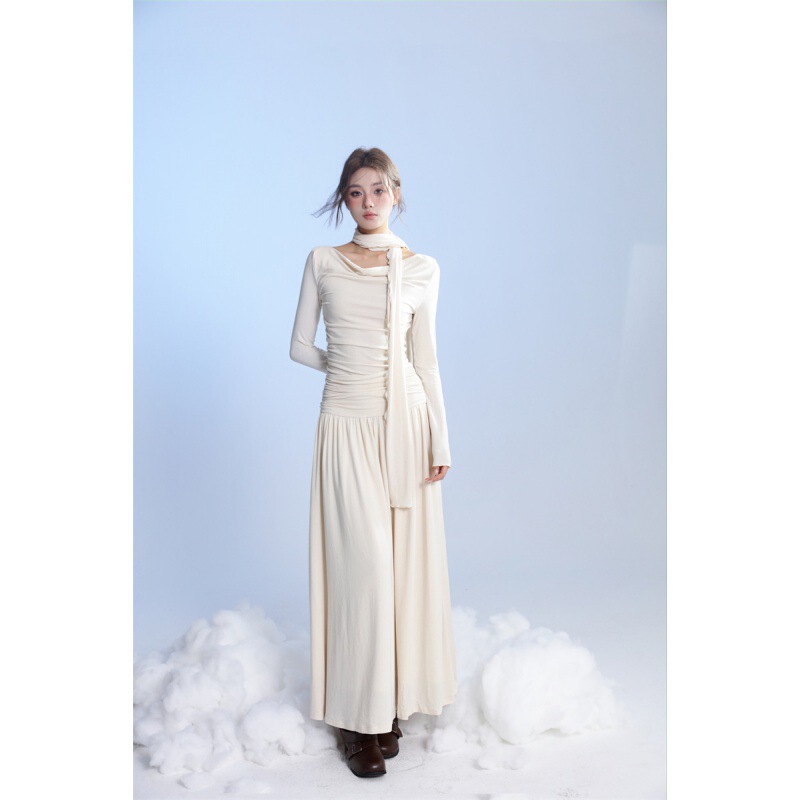 Real shot in stock knitted halter dress long dress Real shot in stock knitted halter dress long dress