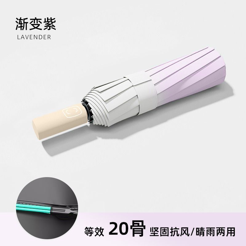 雨伞60骨自动大号森系女学生折叠伞韩版双人防晒晴雨两用太阳伞|undefined