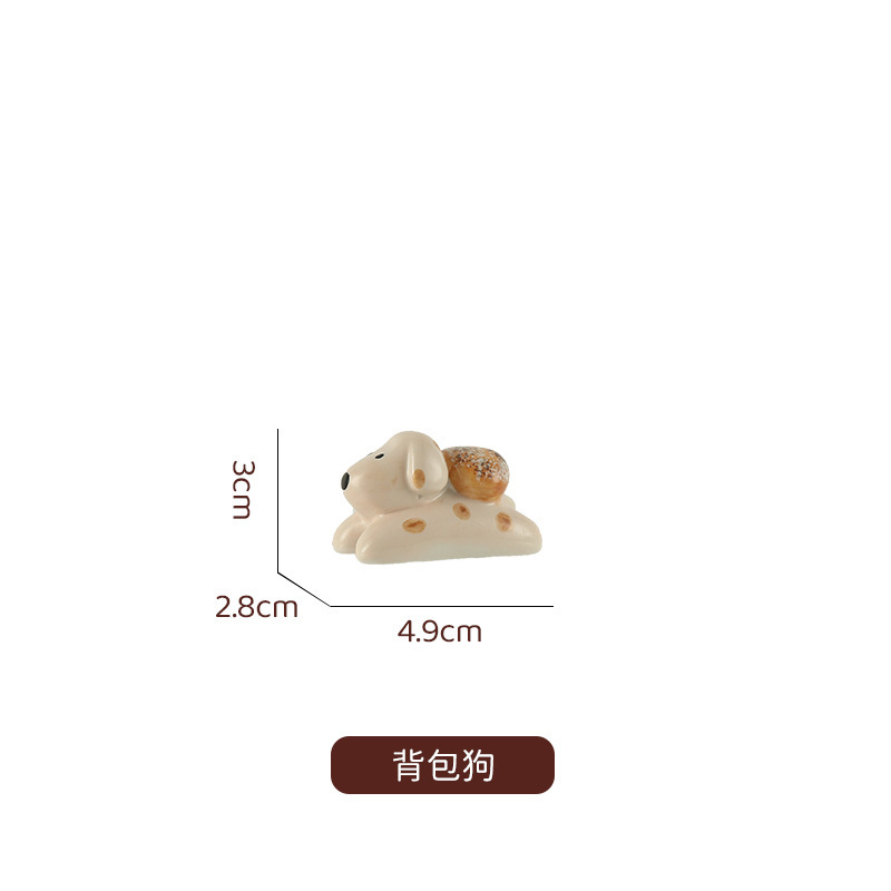 景德镇创意陶瓷家居摆件桌面装饰品电视柜入户玄关摆件卡通玩偶|undefined