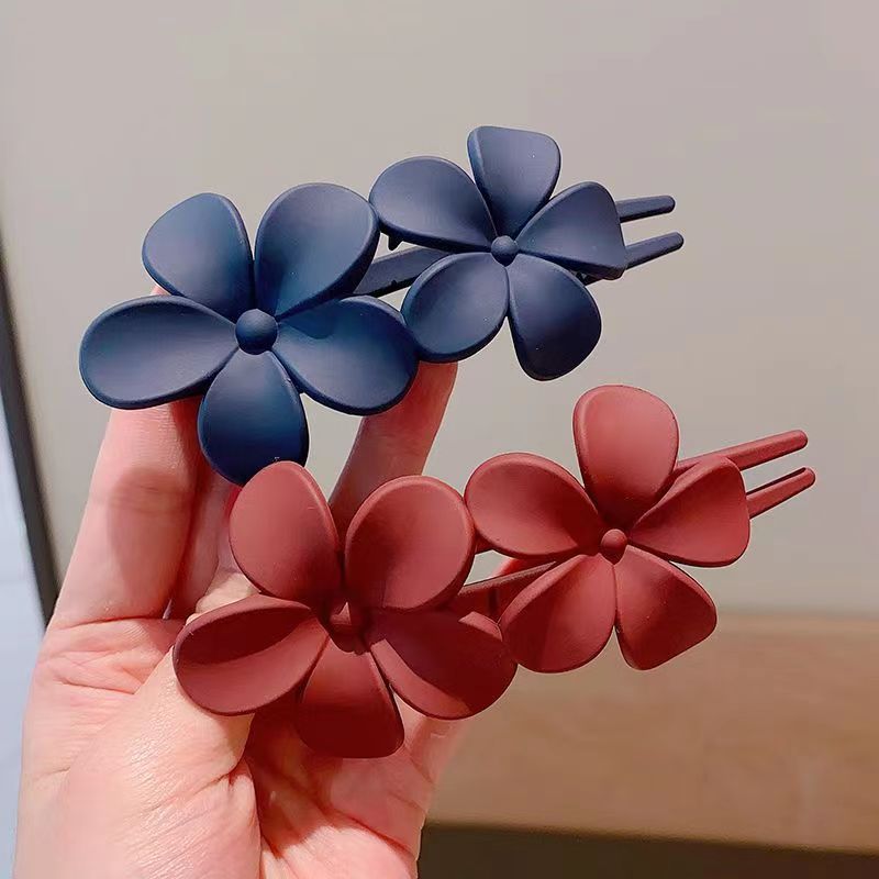 Nuevo alto grado de nuevo cabeza horquilla esmerilado flor updo artefacto temperamento duckbill clip accesorios para el cabello clip tocado para las mujeres