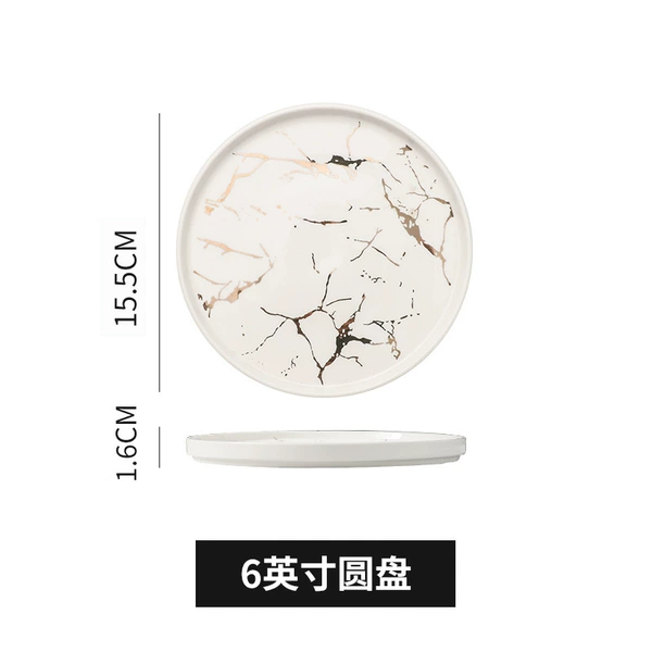 6-inch disc-white gloss