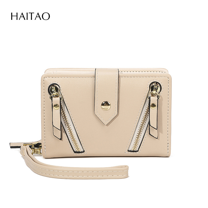 2025 primavera nueva tendencia callejera personalidad doble billetera de mujer popular bolso corto bolso multifuncional