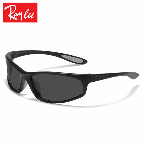 Junlai Outdoor Sports Glasses D185 Cycling Windshield Night Vision Sunglasses Cross-border New Men's and Women's Polarized Sunglasses