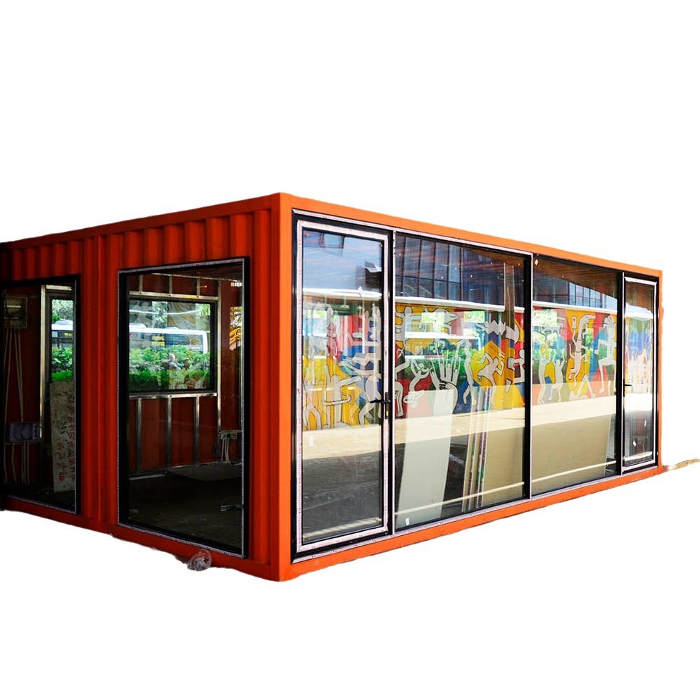 Tienda Contenedor Casa de tablero móvil Sala de exposiciones Tienda Casa de tablero temporal Casa móvil Contenedor B & B