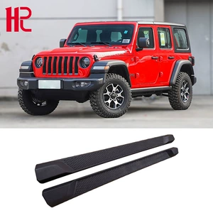 Wrangler yan pilləkənləri, 2 qapılı 4 qapılı Jeep Wrangler Jk Jl ayaq pedalı aksesuarları