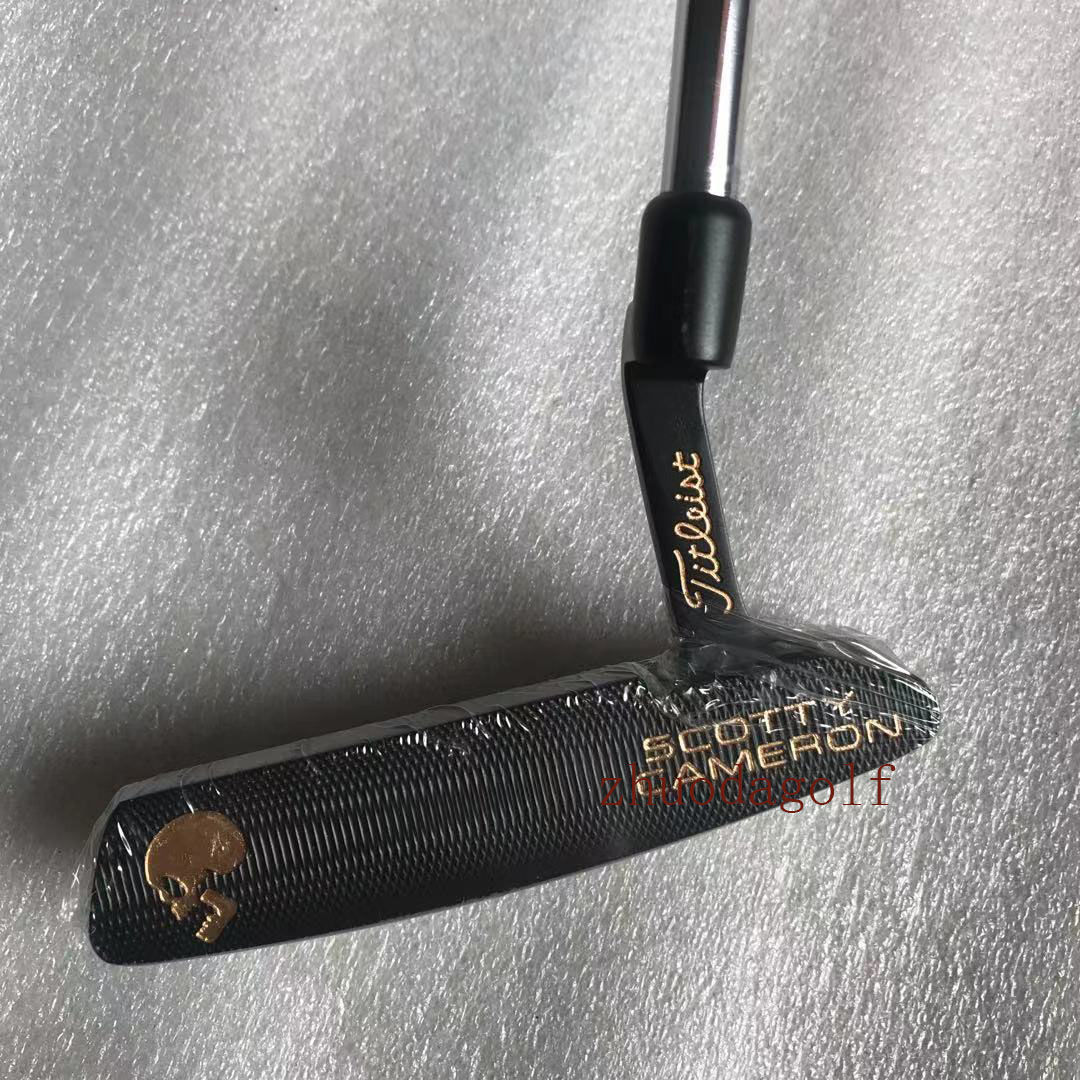 (厂家直发)高尔夫球杆男士推杆Titleist骷髅头一字直条型Putter