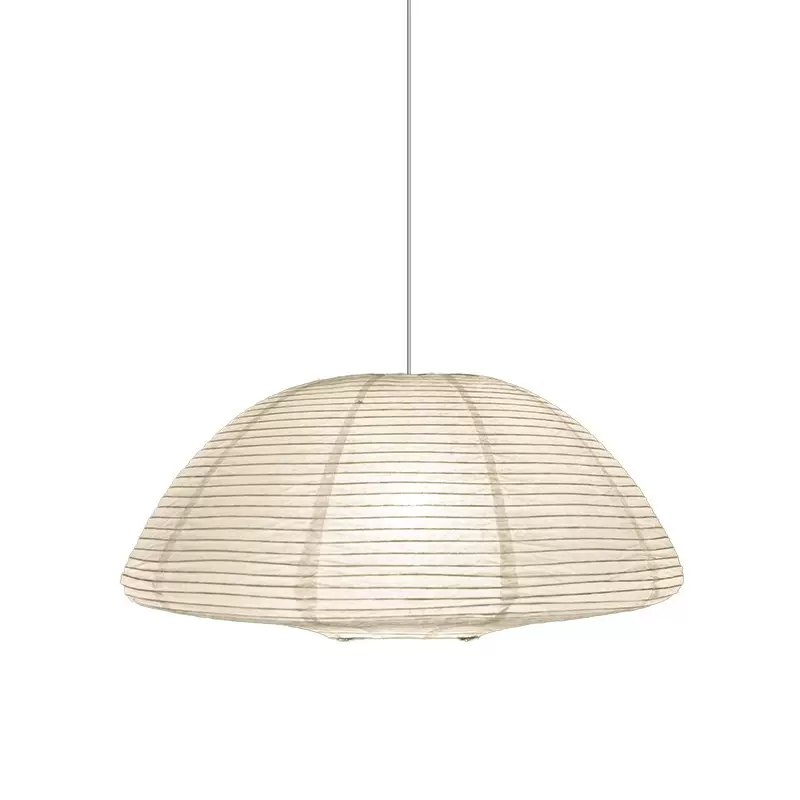 定制白色手工纸吊灯厂家直销极简日式装饰灯传统灯笼飞碟蘑菇