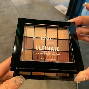 Spot American Ny/X16 Color Eye Shadow Palette Eye Shadow Earth Color Matte Pearlescent Long-Lasting Waterproof Beginner Nude Makeup