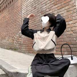 外套冲锋衣外搭休闲服女夹克日韩风2025秋冬小个子外套早秋风衣女