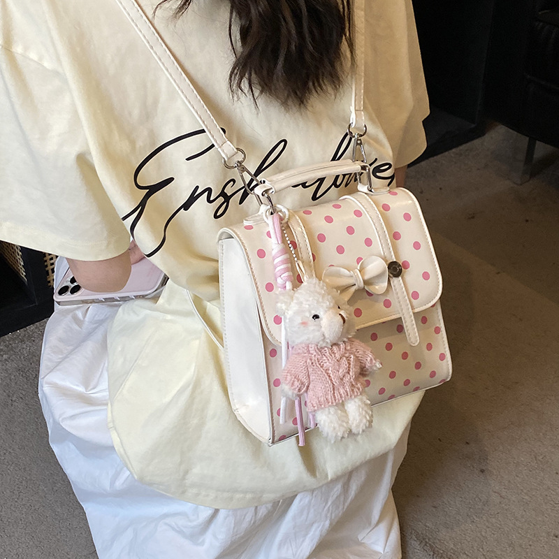 2026 nueva sensación cotidiana de nicho de moda transfronteriza personalidad bolso de hombro portátil plegable bolso de hombro para mujeres