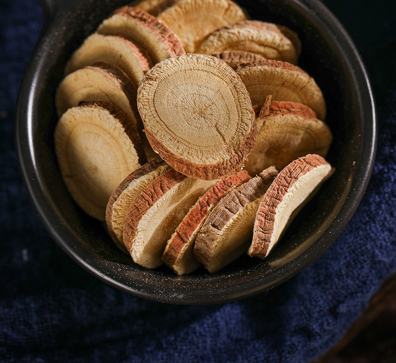 Dried Licorice Root Slices Gan Cao 500g for Herbal Tea and Decoction in use