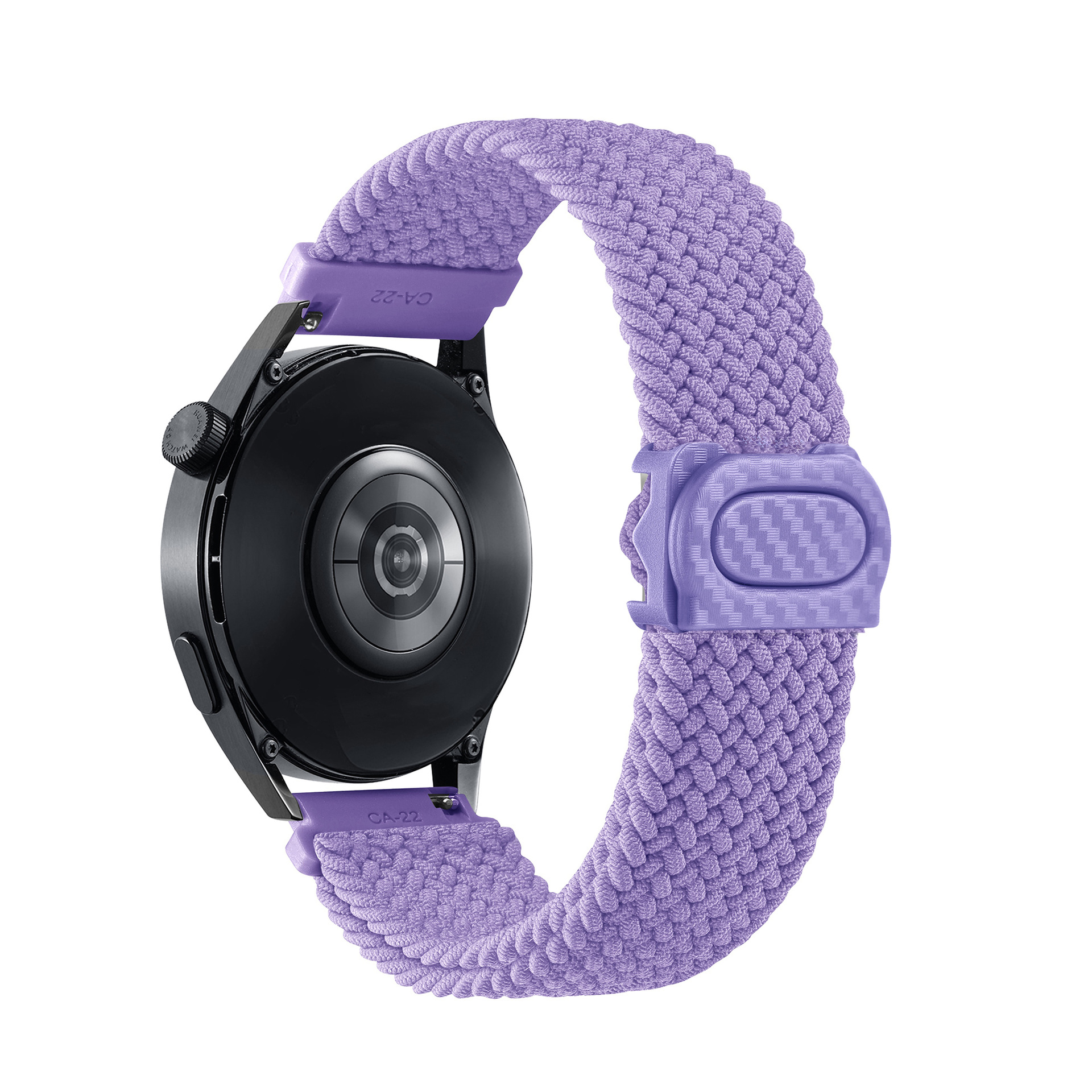 It is suitable for the carbon fiber texture snap braided strap of Samsung watch4657 and the strap of Huawei watch GT345 undefined