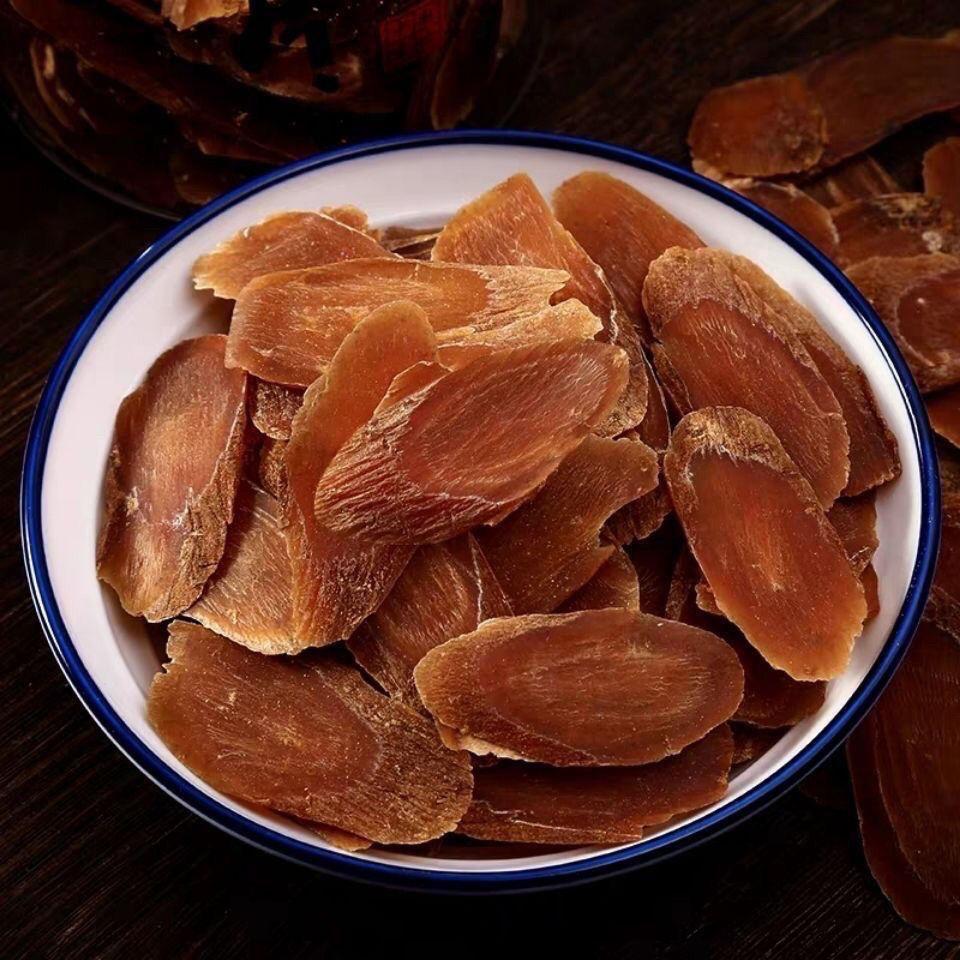 Red Ginseng Slices Hong Shen 500g Dried Root Slices for Tea and Decoction overview