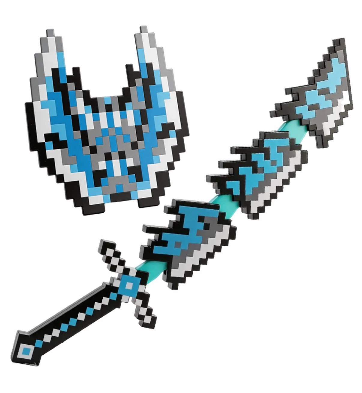 Мир моей Diamond Sword Harbin Игровые игрушки Основанный кристаллический меч, игрушки для мальчиков Меч Меч