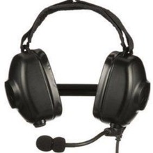 PMLN8085重型头戴式耳机带消噪旋转臂麦克风适用摩托罗拉对讲机