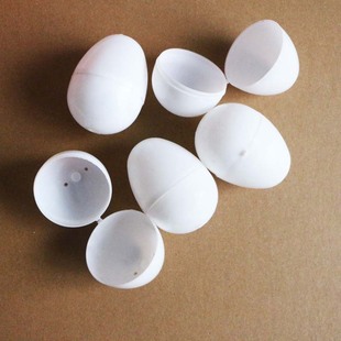 Decorative Artificial Easter Resurrection True Color White Model Toy Decorative Painting Egg Egg Graffiti Kidsren's Protein