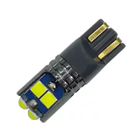 Новый автомобильный светодиодный индикатор ширины T10 3030 6smd, лампа для чтения номерного знака, широкое напряжение, высокая яркость, автомобильная лампочка