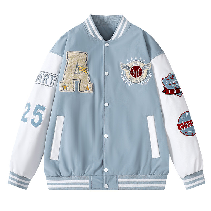 Men's Clothing baseball jacket for boys spring and autumn trendy brand trendy spring youth pilot jacket_voghion.com