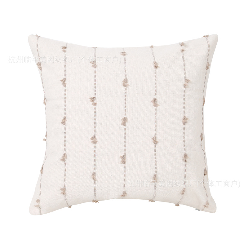 Estrias cortar flores abrazar almohada funda simple moderna almohada en casa sala de estar sofá respaldo sala de modelo almohada de alojamiento