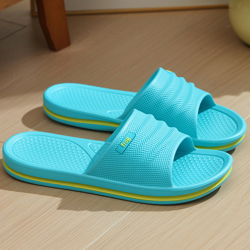 Pantuflas EVA de pareja para hombre y mujer, frescas, para uso doméstico, verano, hotel, baño, antideslizantes, sandalias de interior al por mayor