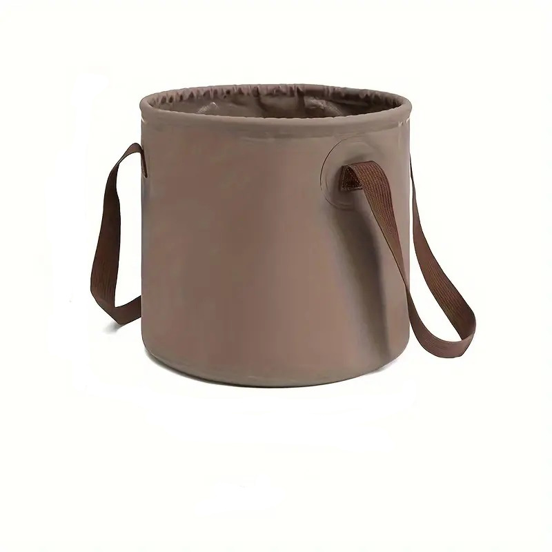 Portable Foldable Camping Bucket Large Capacity For Outdoors_voghion.com