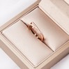 Ring, small design advanced jewelry suitable for men and women for beloved, 2023 collection, does not fade, internet celebrity, high-quality style, wholesale
