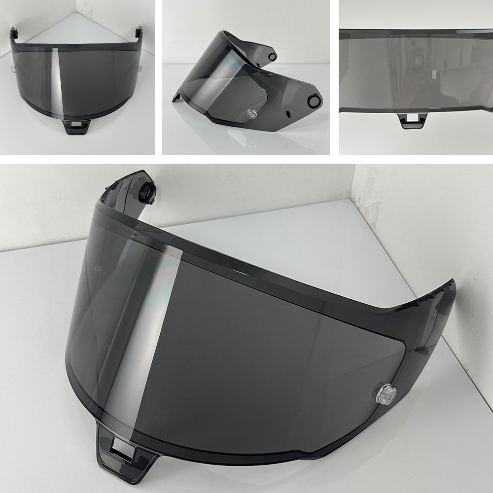 Sr10 Helmet Lens Is Compatible with Sr10 Electroplated Multi-Color Day and Night Universal Color-Changing Lens Sr10 Motorcycle Helmet Mirror