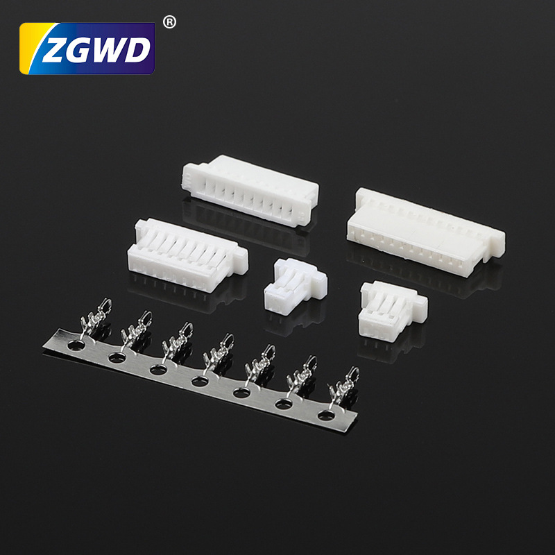 SH1.0 rubber shell 1.0mm spacing wire harness male head seat connector Terminal line hole seat 16/20Y interface plug