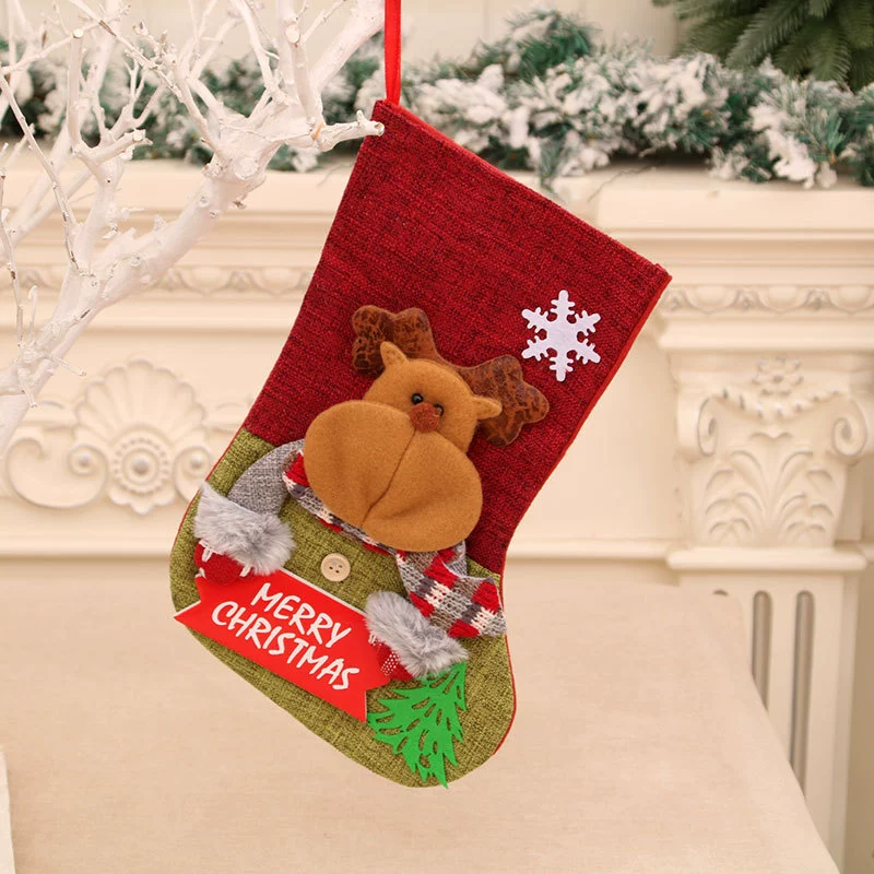Большие детские Cartoon Christmas носки, подарок на день рождения