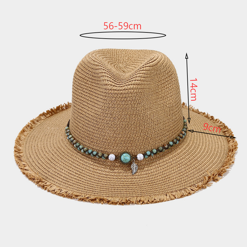 Amazon nuevo sombrero de sol de vacaciones hawaianas, sombrero panameño, sombrero de sol transpirable