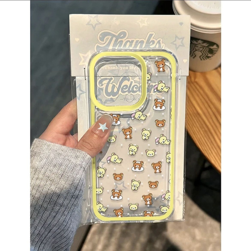 Mini Bear for iPhone15/14/13 Phone Case 12promax Soft 16 Women Xs Apple 11xr Mini Bear for iPhone15/14/13 Phone Case 12promax Soft 16 Women Xs Apple 11xr