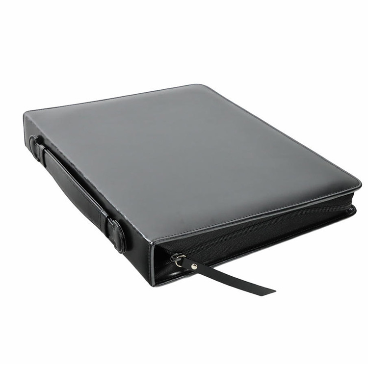 Customized Business Portable Document Bag with Three-Hole Binder Rings, Can Hold Laptop, Portable Document Bag