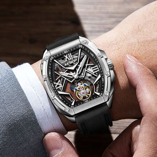 Aesop Factory Direct Sale 2025 Richard Fully Cut Out Luminous Men's Manual Tourbillon Mechanical Watch 7059