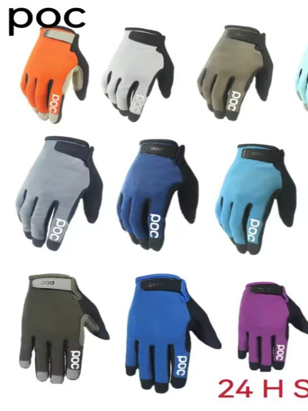 Poco ciclismo guantes de cuatro estaciones 15 colores pantalla táctil respirable descenso rápido calles guantes enduro modelo Essentia