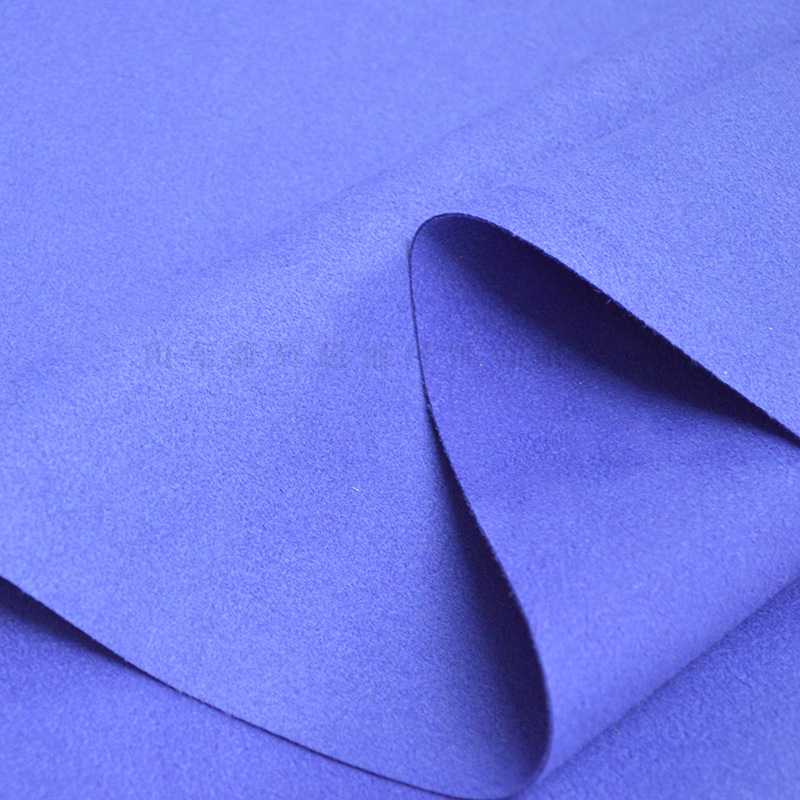 耐磨超纤面料 可定 制多颜色透气箱包布料 手套箱包内衬布料批发