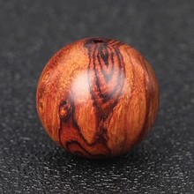 天然海南黄花梨散珠油梨珠子单珠圆珠多宝文玩配珠DIY手串饰品佛