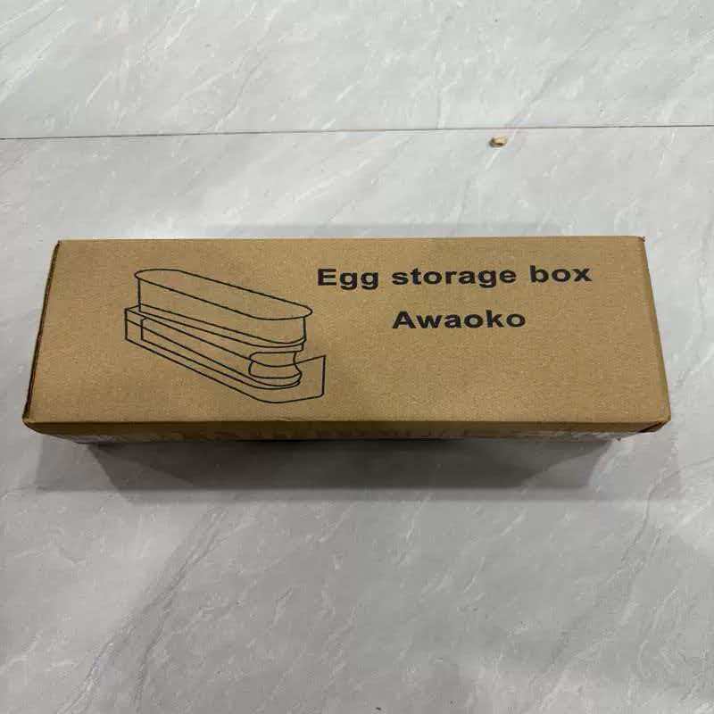 Organizador Rodante de Huevos para Refrigerador de Plástico PP5 de Grado Alimenticio para Cocina