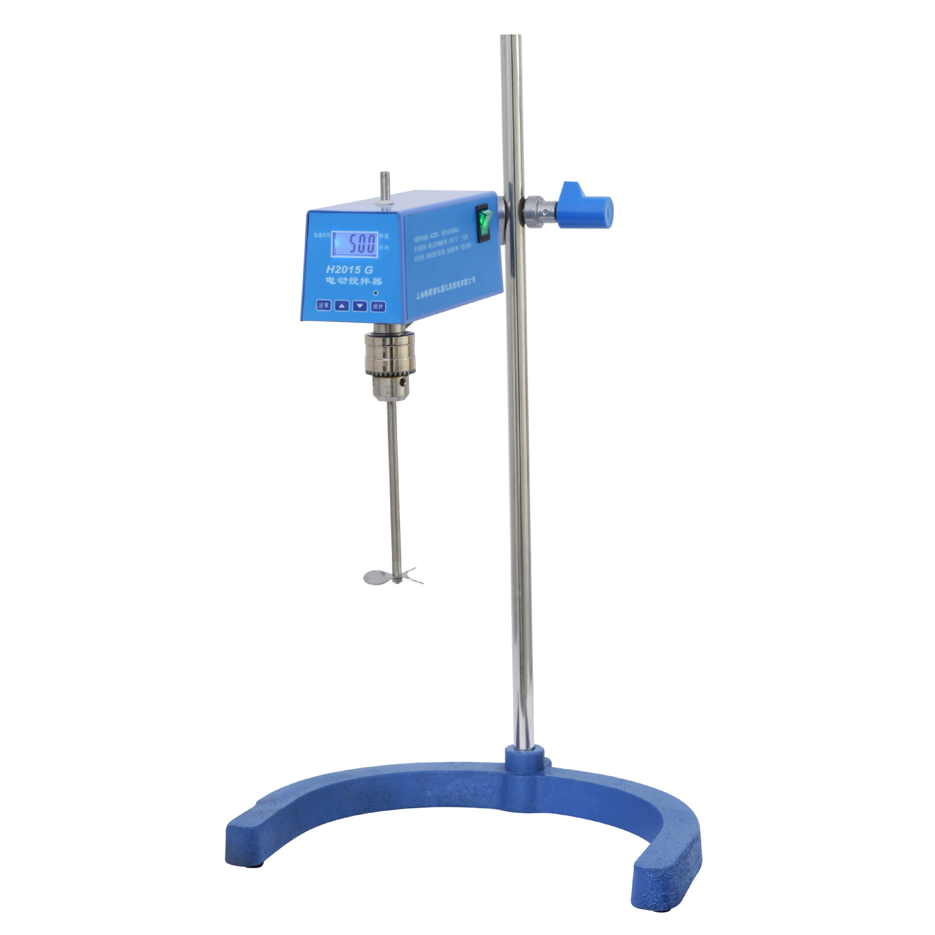 【上海梅颖浦】H2015G电动搅拌器/30L/60-1400r/min/150W