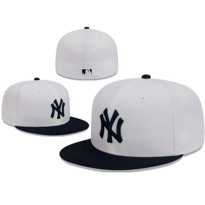 ドジャースLA野球帽男女トレンドNYヤンキー帽子刺繍日よけ帽美プロ野球チーム平縁サイズキャップ