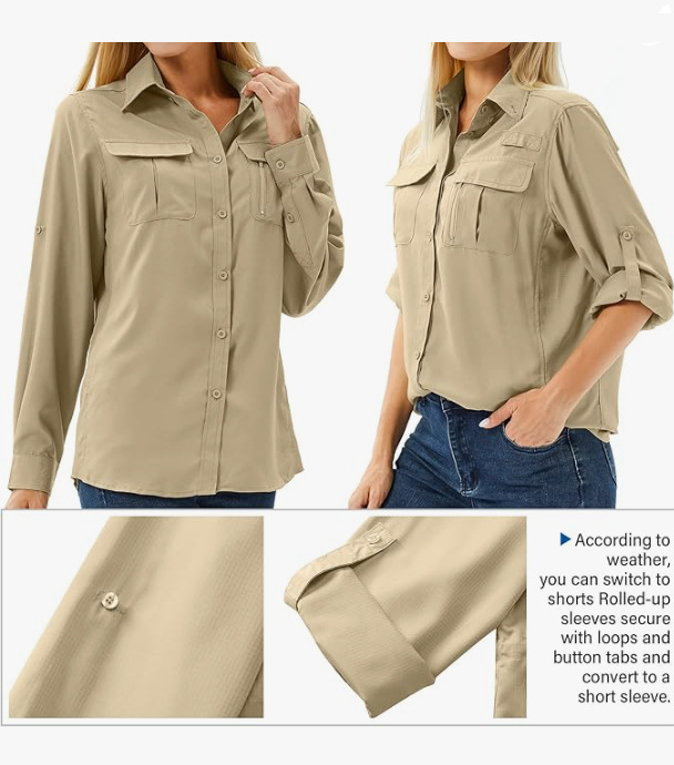 Women's Quick Drying Breathable Stretch Shirt Uv Protective Top_voghion.com