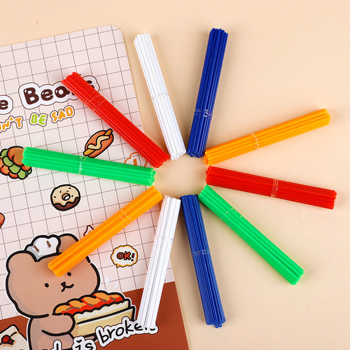 100 math sticks, puzzle early education teaching aids, kindergarten addition and subtraction learning mathematics teaching aids, counting sticks, counting sticks