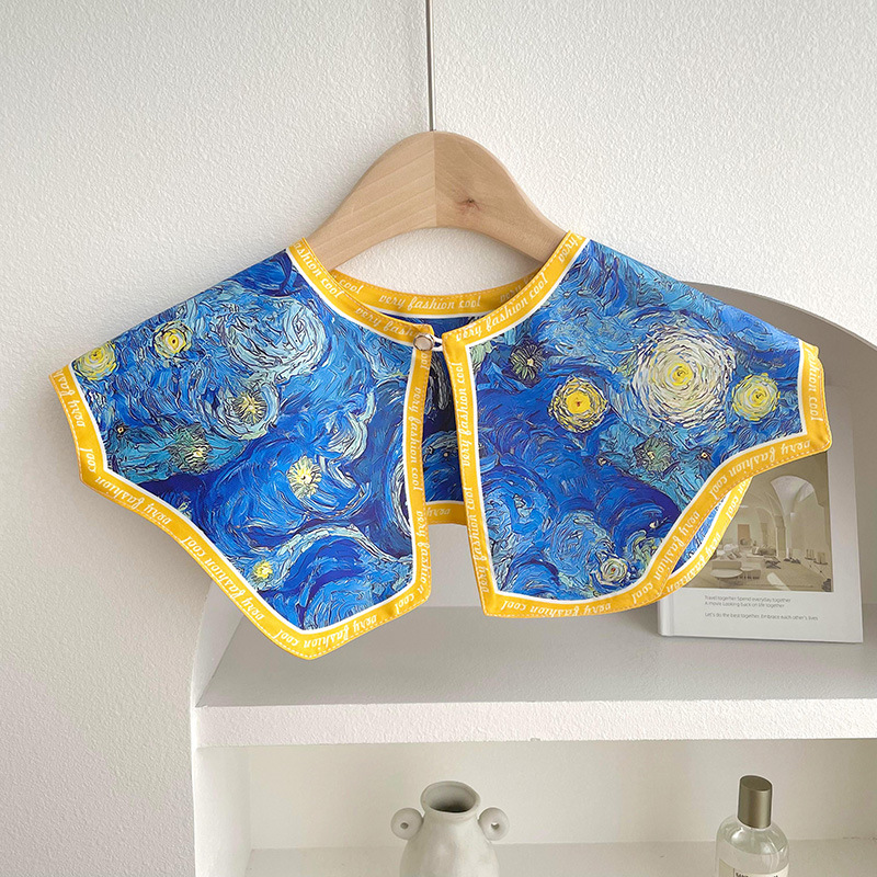 Nuevo chal protector solar de verano de las mujeres al aire libre con aire acondicionado decoración de la habitación chaleco de protección del cuello pequeña bufanda falsa bufanda anudada