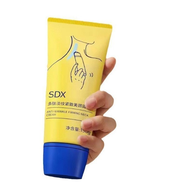 SDX ネッククリーム 引き締めネックライン 保湿保湿ネックラインスティック ネックマスクマッサージャー ネック美容クリーム 引き締め妊婦ネックラインクリーム|undefined
