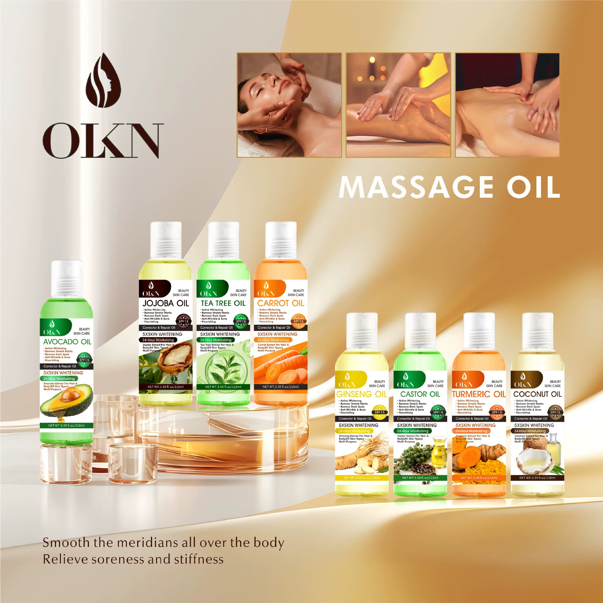 Массажное масло Laiqi для всего тела, увлажняющее, в ближневосточном стиле (на английском), питательное, для ухода за кожей, ароматерапия.