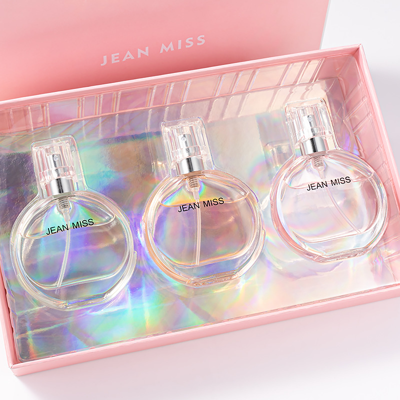 The New Perfume is Charming, Tender and Meets Women's Perfume Set, Flower and Fruit Fragrance, Student Powder Meets Long-lasting Eau De Toilette_voghion.com