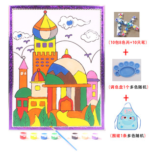 ��̖30X40��ͯ�T�fˮ�ʮ�diy�ֹ��W����ۮ�ֲ�q��ĭ����Ϯ��ײ�