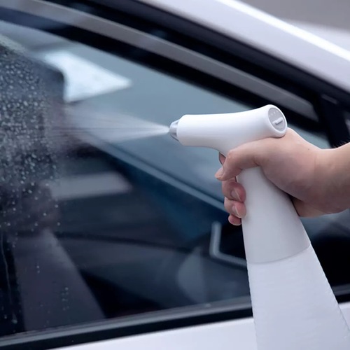 Xiaoda automatic watering can plastic gardening watering can transparent sprayer household watering one-click electric watering can