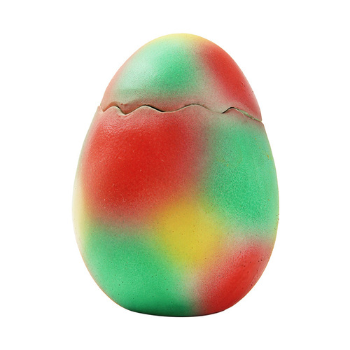Pet toy latex scream ball high elasticity filled cotton stretch egg squeeze sound making anti-bite grinding teeth anti-boredom dog toy