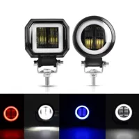 Трансграничный автомобиль/мотоцикл светодиодный свет 3inch объектив 20w ангел перед глазами помощь в прокладке дороги противотуманные фары
